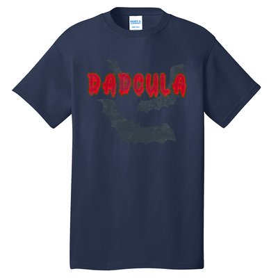 Dadcula Halloween Costume Distressed Dad Dadcula Bat Tall T-Shirt