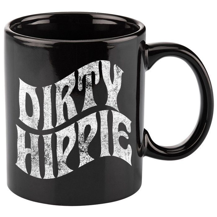Dirty Hippie - Clothing for Hippies 11oz C Handle Ceramic Mug