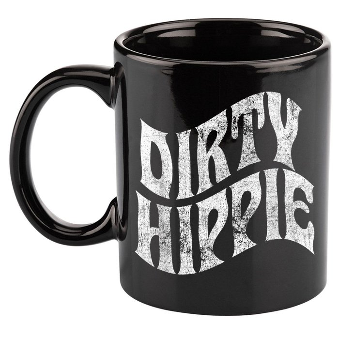 Dirty Hippie - Clothing for Hippies 11oz C Handle Ceramic Mug