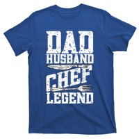 Dad Husband Chef Legend Cook Cooking Funny Chef Gift T-Shirt