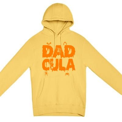 Dadcula Halloween Costume Dadcula Momster Family Matching Gift Premium Pullover Hoodie