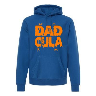 Dadcula Halloween Costume Dadcula Momster Family Matching Gift Premium Hoodie