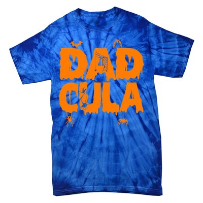 Dadcula Halloween Costume Dadcula Momster Family Matching Gift Tie-Dye T-Shirt