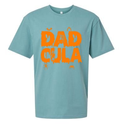 Dadcula Halloween Costume Dadcula Momster Family Matching Gift Sueded Cloud Jersey T-Shirt