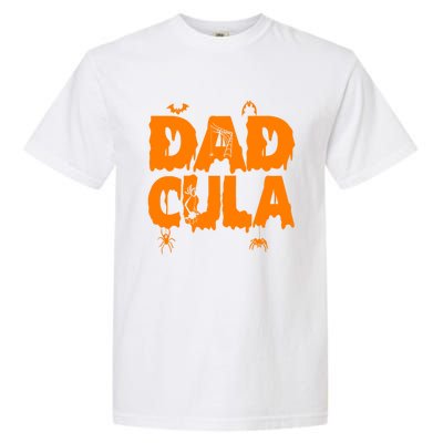 Dadcula Halloween Costume Dadcula Momster Family Matching Gift Garment-Dyed Heavyweight T-Shirt