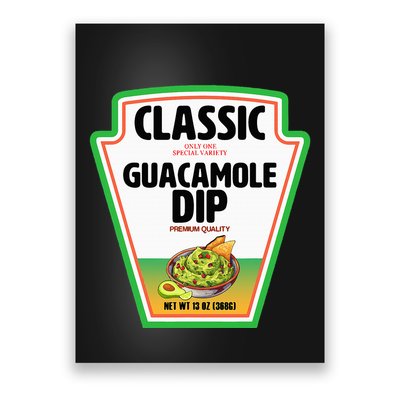 Diy Halloween Costume Guacamole Dip Group Condits Poster