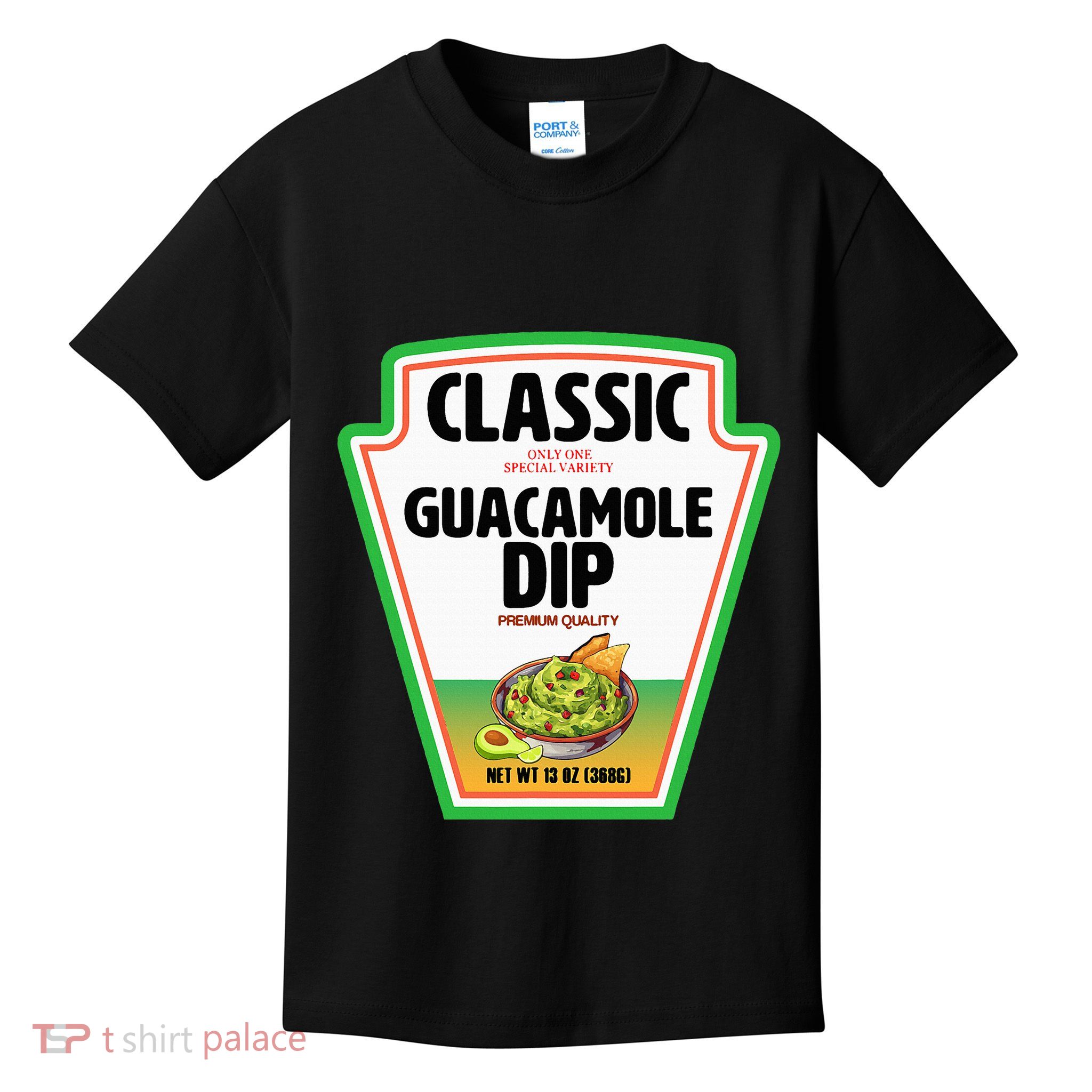 Diy Halloween Costume Guacamole Dip Group Condits Kids T-Shirt