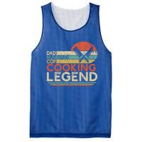 Dad Husband Cop Cooking Legend Police Officer Cook Home Chef Gift Mesh Reversible Basketball Jersey Tank