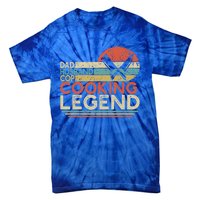 Dad Husband Cop Cooking Legend Police Officer Cook Home Chef Gift Tie-Dye T-Shirt