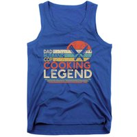 Dad Husband Cop Cooking Legend Police Officer Cook Home Chef Gift Tank Top