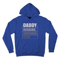 Daddy Husband Camera Hero Fathers Day Gift Hoodie