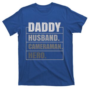 Daddy Husband Camera Hero Fathers Day Gift T-Shirt