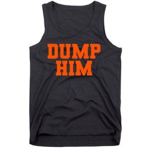 Dump Him Co. Funny Antiboyfriend Blue Classic Fit Crew Neck Tank Top