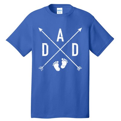 Dad Hipster Cross Feet Gift Tall T-Shirt