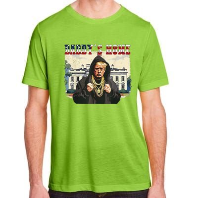 DaddyS Home Comeback For Christmas Trump 2024 Retro Adult ChromaSoft Performance T-Shirt