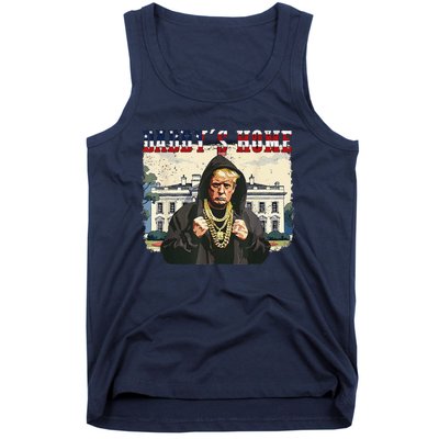 DaddyS Home Comeback For Christmas Trump 2024 Retro Tank Top