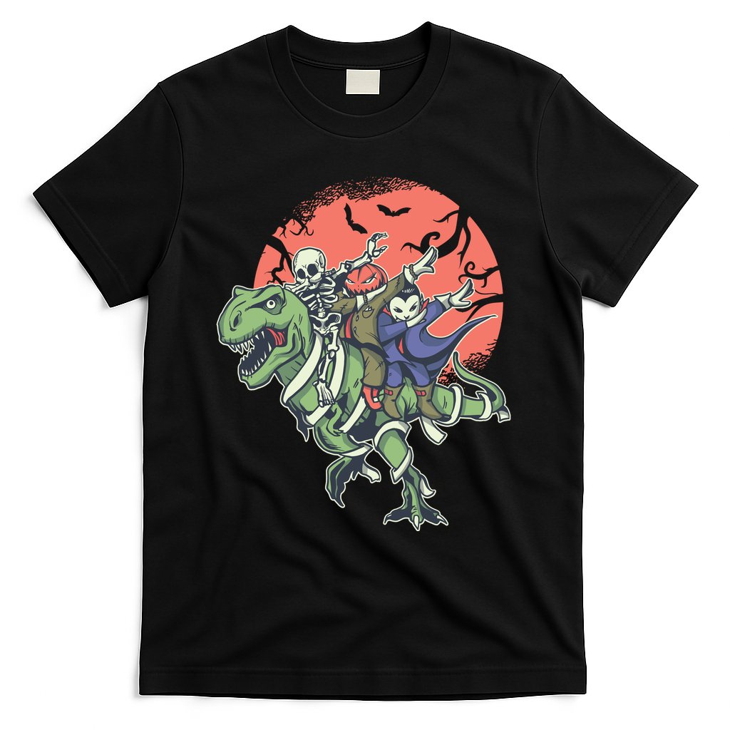 Dabbing Halloween Characters T-Shirt