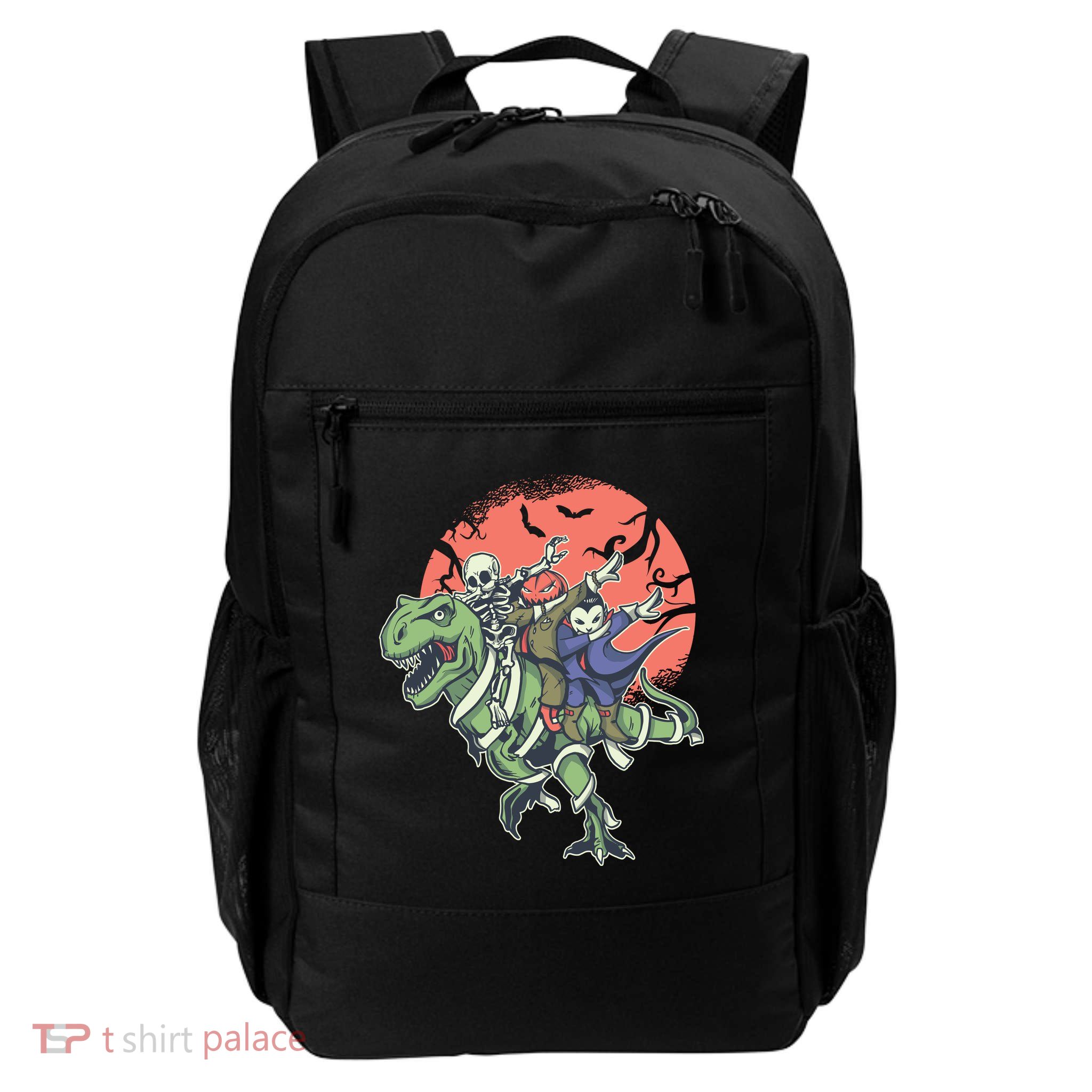 Dabbing Halloween Characters Daily Commute Backpack