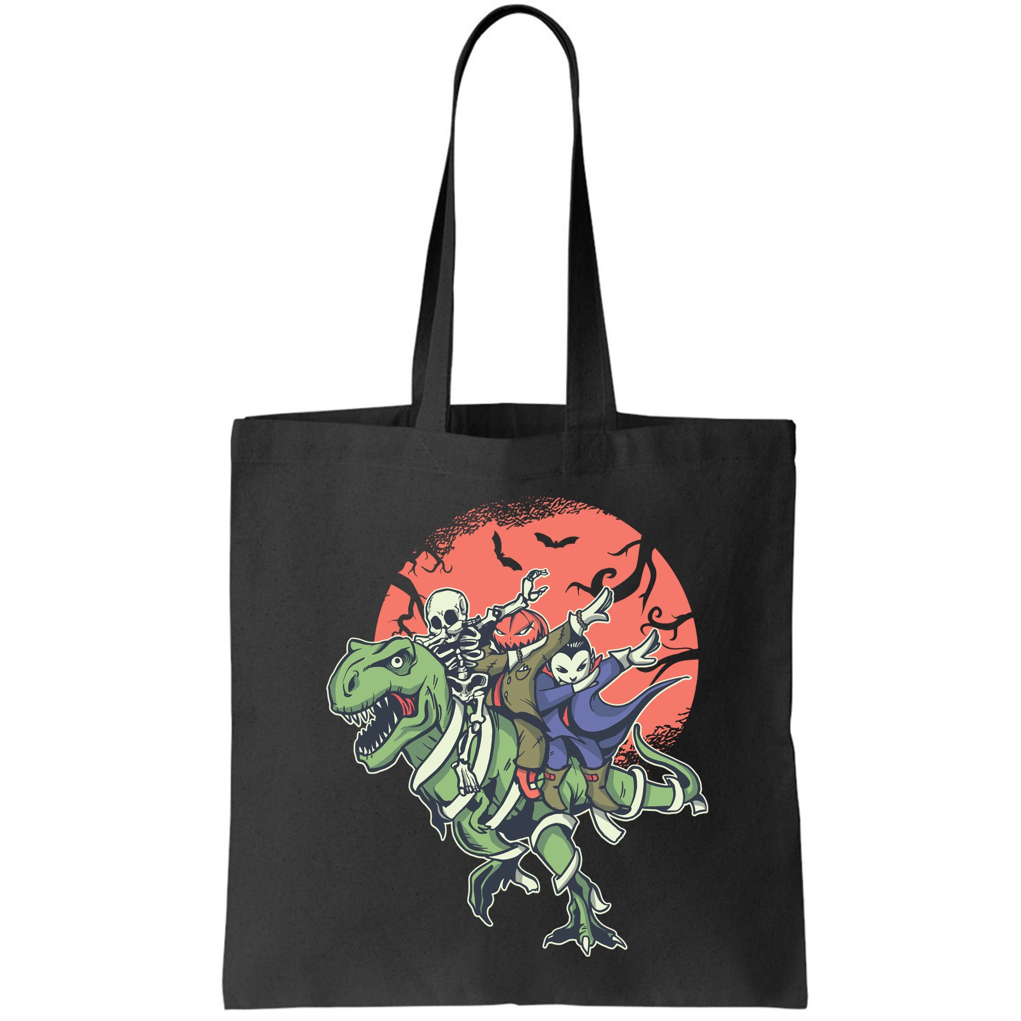 Dabbing Halloween Characters Bag