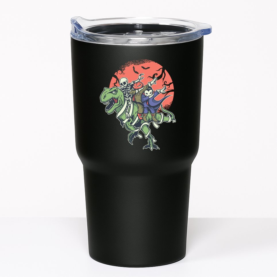 Dabbing Halloween Characters Tumbler
