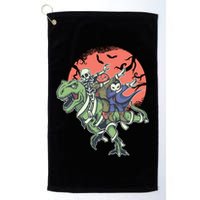 Dabbing Halloween Characters Golf Towel