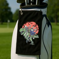 Dabbing Halloween Characters Golf Towel