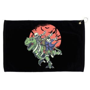 Dabbing Halloween Characters Grommeted Golf Towel