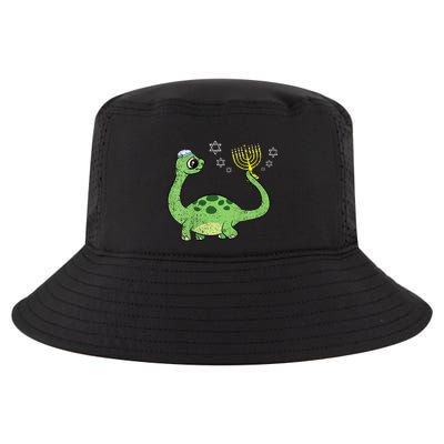 Dinosaur Hanukkah Chanukah Jewish Holiday Star Of David  Cool Comfort Performance Bucket Hat