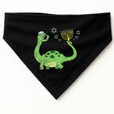Dinosaur Hanukkah Chanukah Jewish Holiday Star Of David  USA-Made Doggie Bandana