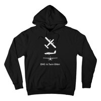 De Havilland Canada Dhc6 Twin Otter Plane Twin Otter Dhc6 Hoodie