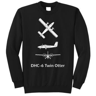 De Havilland Canada Dhc6 Twin Otter Plane Twin Otter Dhc6 Sweatshirt