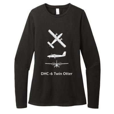 De Havilland Canada Dhc6 Twin Otter Plane Twin Otter Dhc6 Womens CVC Long Sleeve Shirt