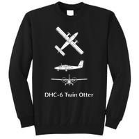 De Havilland Canada Dhc6 Twin Otter Plane Twin Otter Dhc6 Tall Sweatshirt