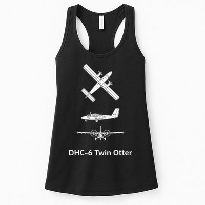 De Havilland Canada Dhc6 Twin Otter Plane Twin Otter Dhc6 Womens Tank Top
