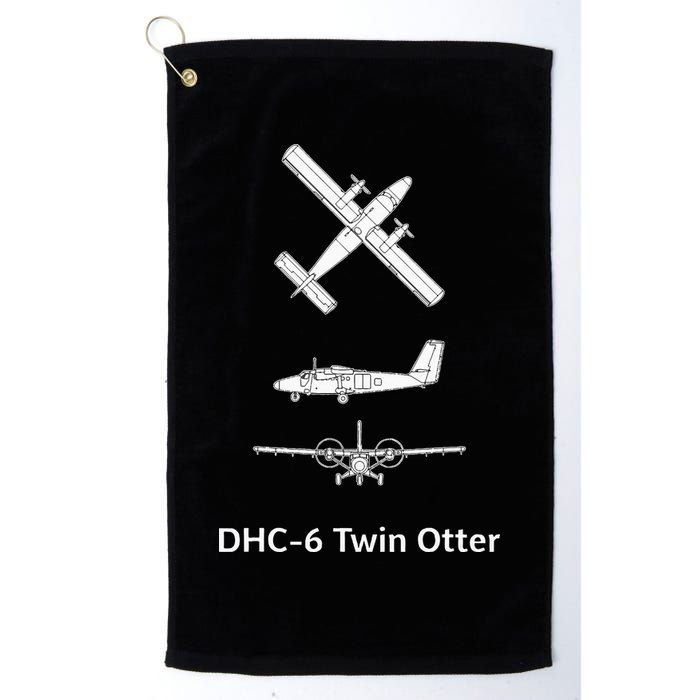 De Havilland Canada Dhc6 Twin Otter Plane Twin Otter Dhc6 Golf Towel