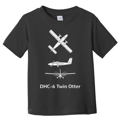 De Havilland Canada Dhc6 Twin Otter Plane Twin Otter Dhc6 Toddler T-Shirt