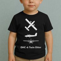 De Havilland Canada Dhc6 Twin Otter Plane Twin Otter Dhc6 Toddler T-Shirt