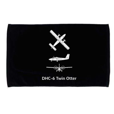 De Havilland Canada Dhc6 Twin Otter Plane Twin Otter Dhc6 Microfiber Hand Towel