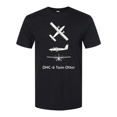 De Havilland Canada Dhc6 Twin Otter Plane Twin Otter Dhc6 Softstyle CVC T-Shirt