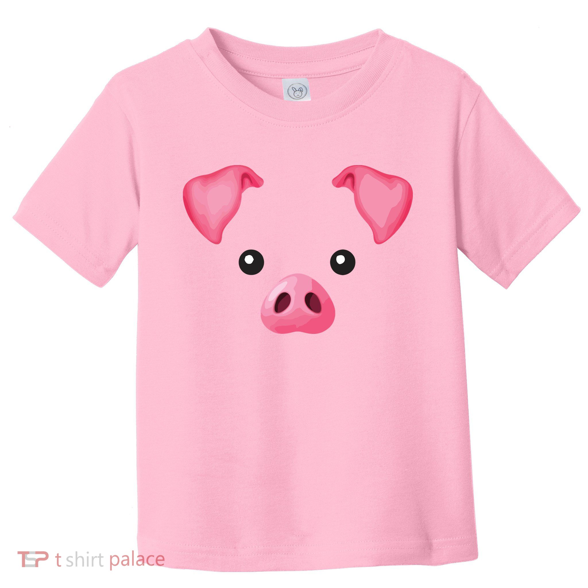 DIY Halloween Costume Pink Pig Costume Toddler T-Shirt