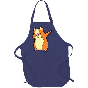 Dabbing Hamster Clothes Outfit Dab Dance Gift Hamster Full-Length Apron With Pockets