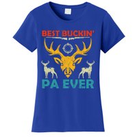 Deer Hunting Clothes Best Buckin Papa Ever Funny Gift Women's T-Shirt