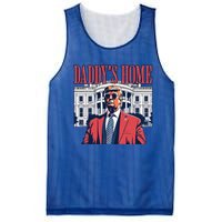 Daddys Home Cool Gift White House Trump 2024 Meaningful Gift Mesh Reversible Basketball Jersey Tank