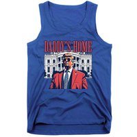 Daddys Home Cool Gift White House Trump 2024 Meaningful Gift Tank Top