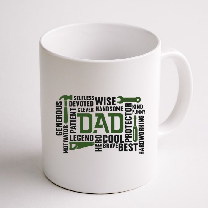 Dad Handyman Carpenter Dad Life I Totally Nailed It Coffee Mug