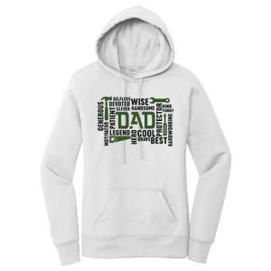 Dad Handyman Carpenter Dad Life I Totally Nailed It Women's Pullover Hoodie