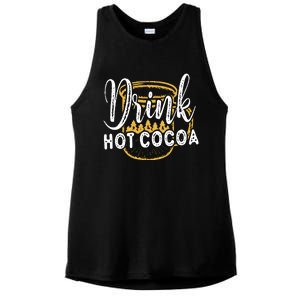 Drink Hot Cocoa Ladies PosiCharge Tri-Blend Wicking Tank