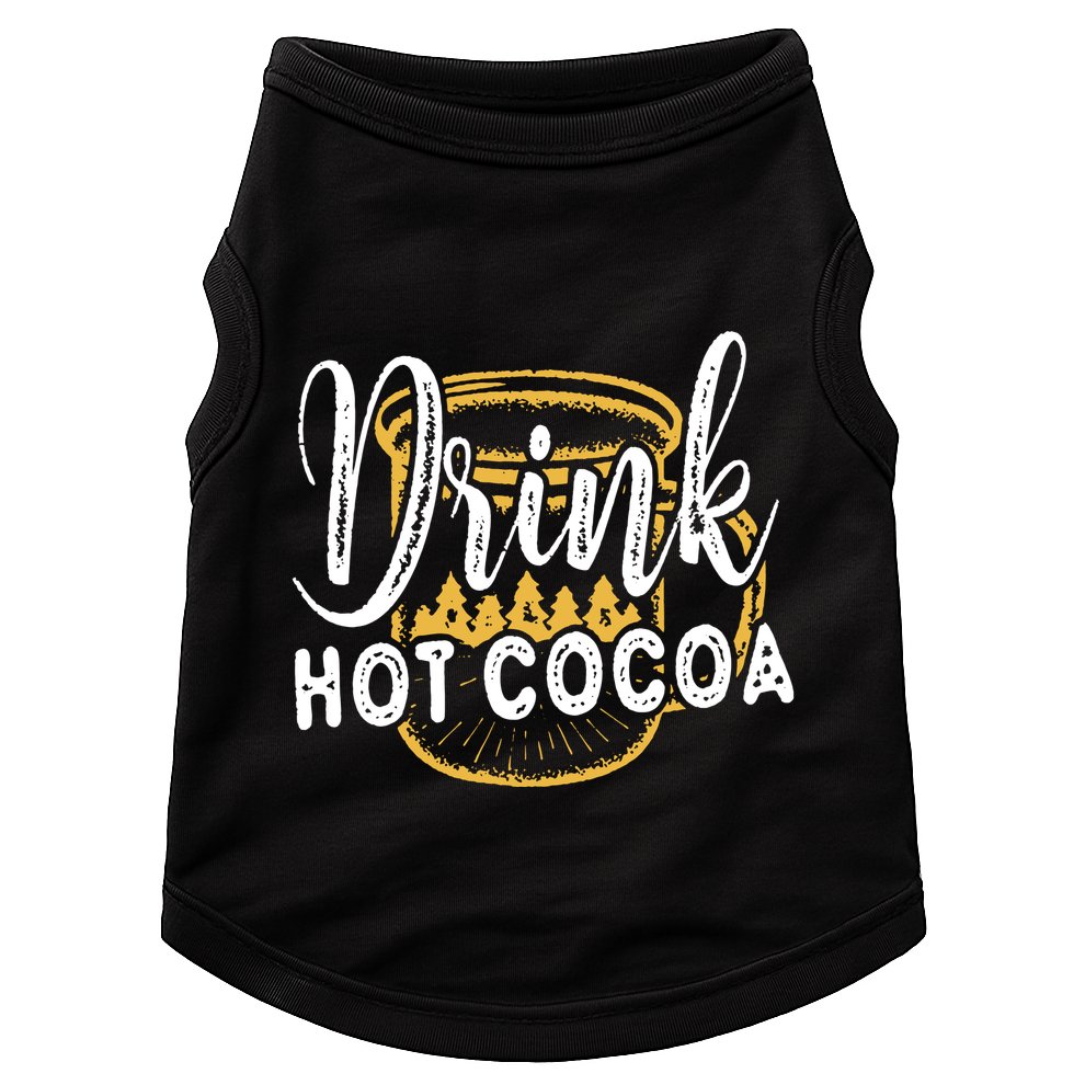 Drink Hot Cocoa Doggie Tank