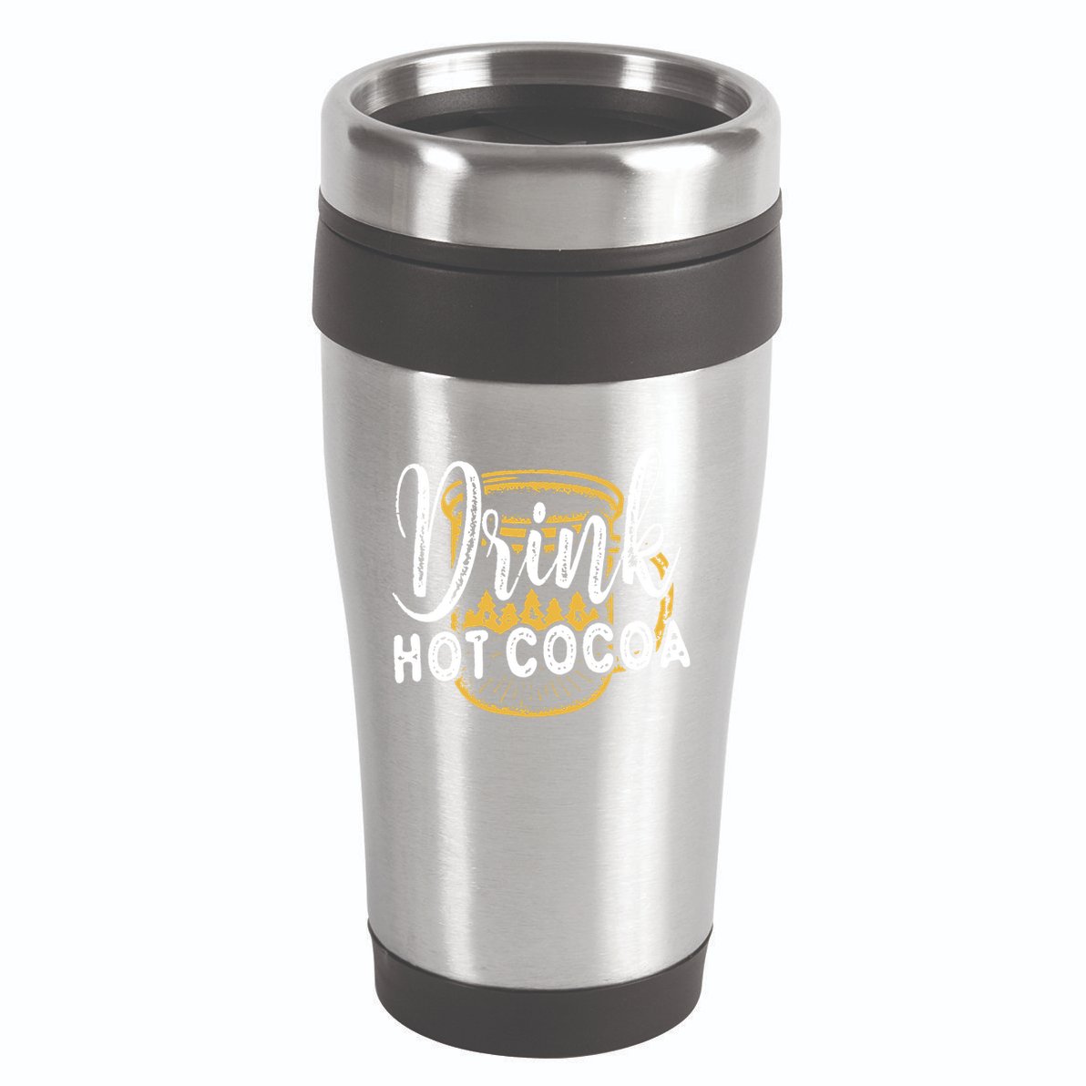 Drink Hot Cocoa 16oz Travel Tumbler