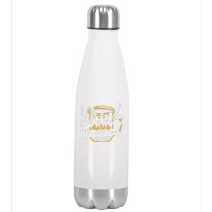 Drink Hot Cocoa Stainless Steel Insulated Water Bottle